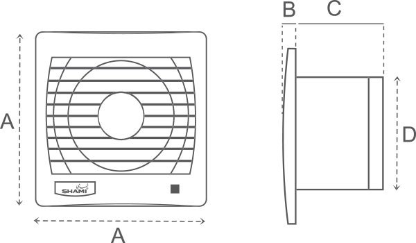 Exhaust Fan Radeef 4