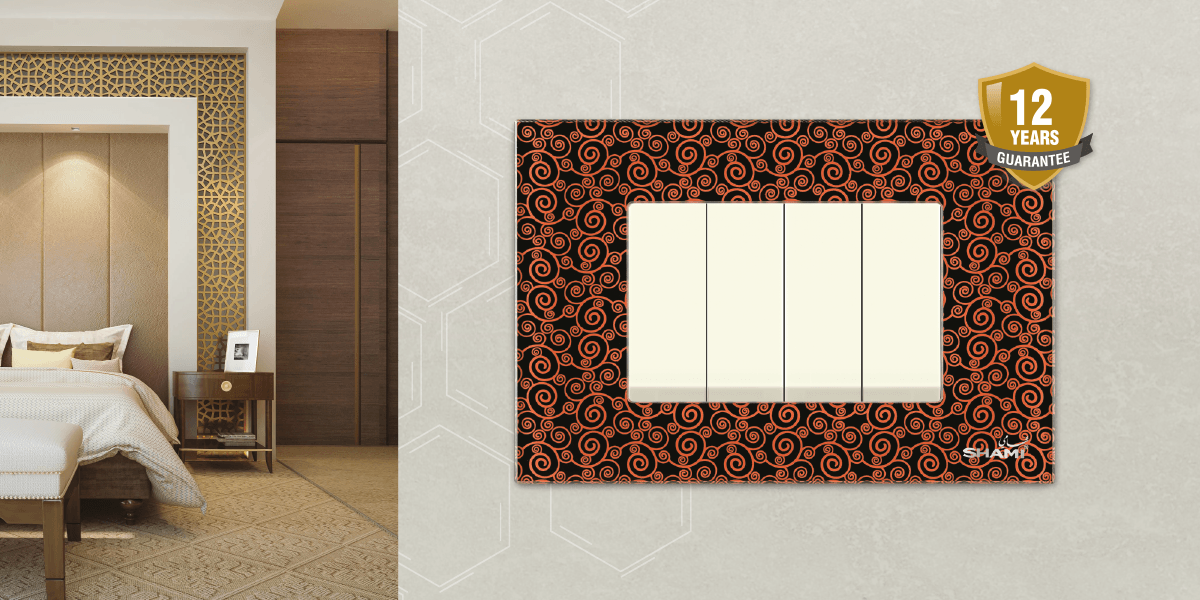 Royal glass cover plate